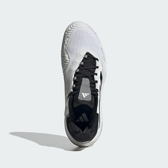 NWT adidas Men’s Barricade 13 Tennis Shoes White/Black/Grey Size 9.5 Sneaker